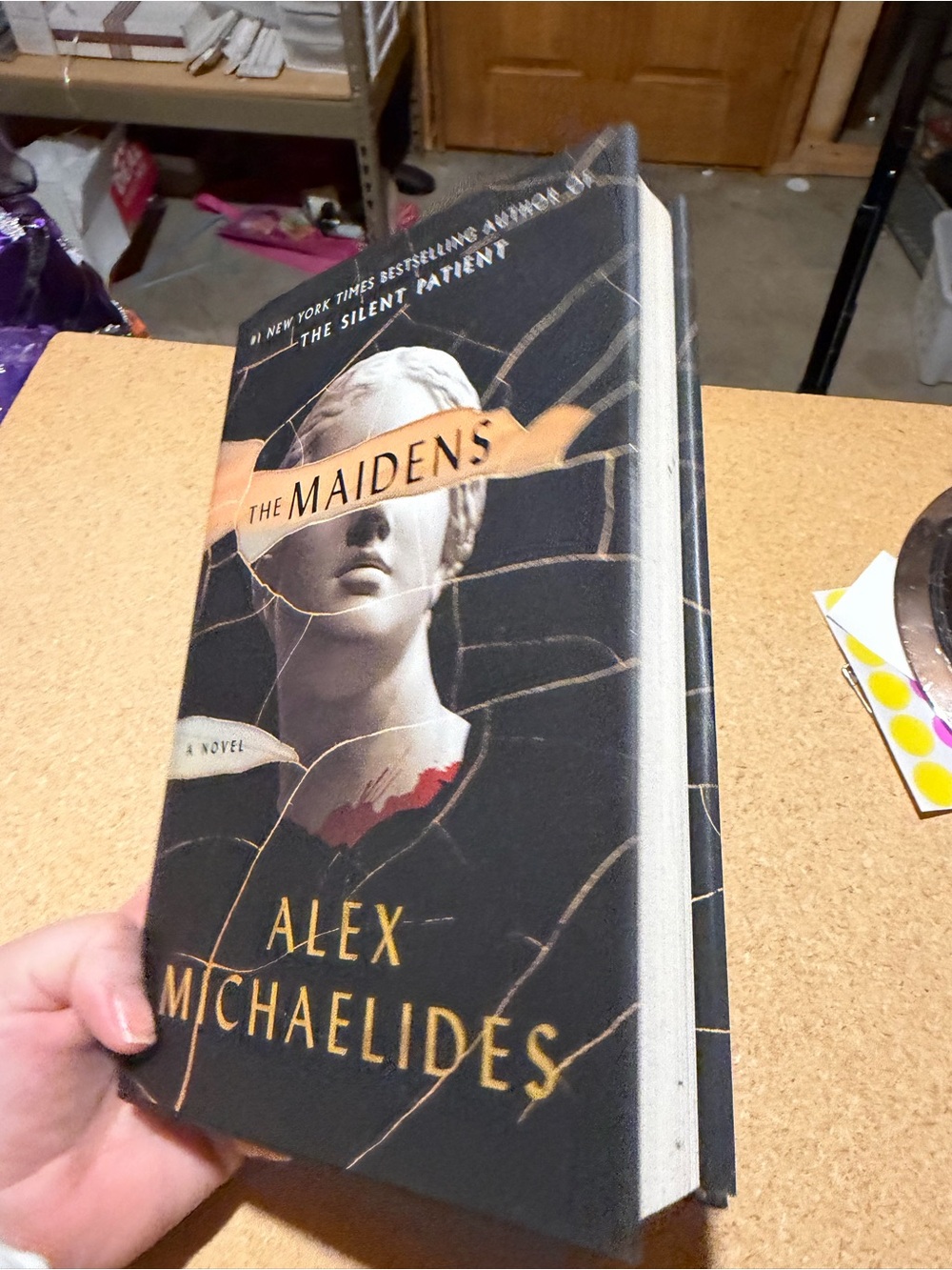The Maidens Hardcover Book - Black/Cream Cover